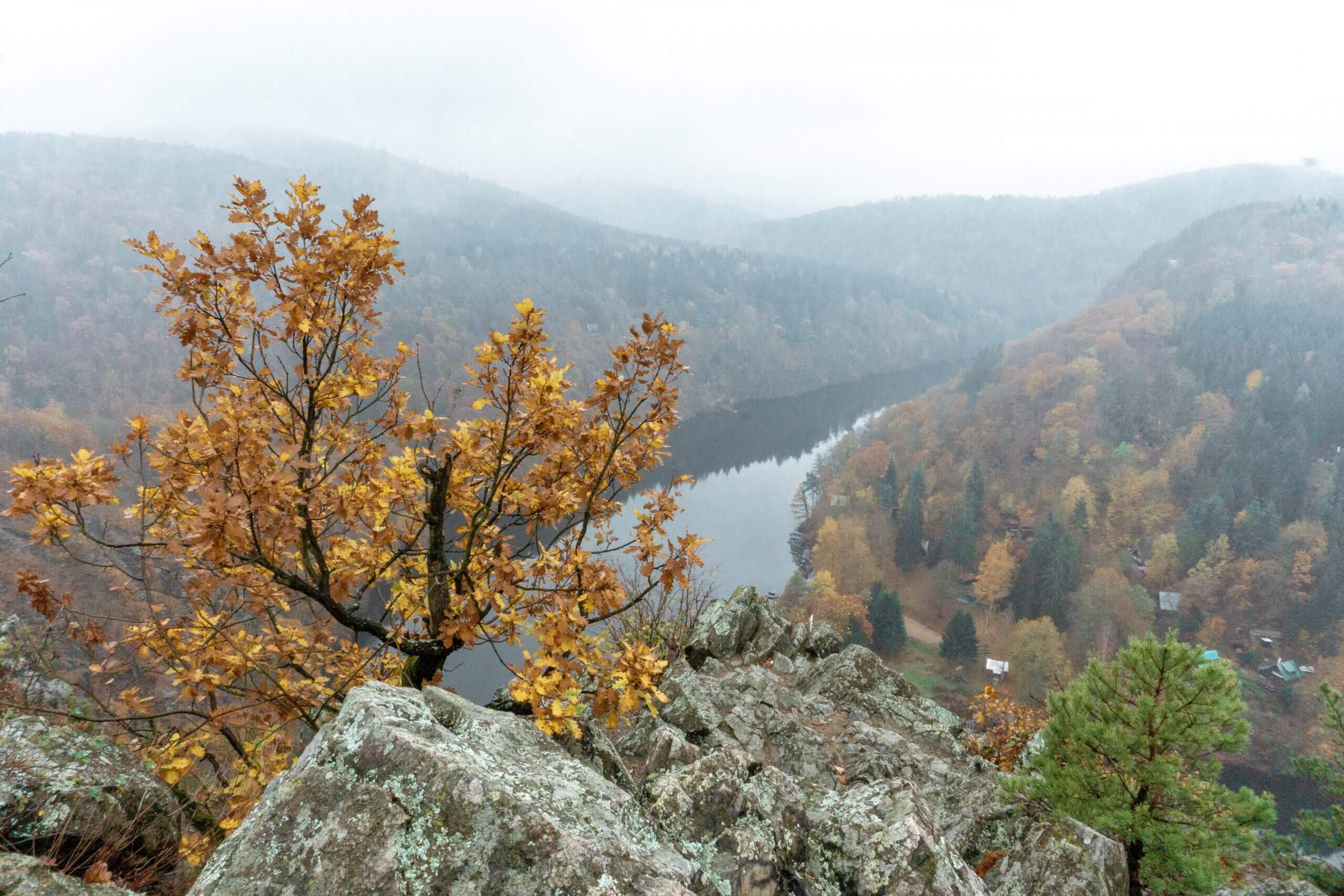 Views of Nature in the Czech Republic. A perfect day trip from Prague.