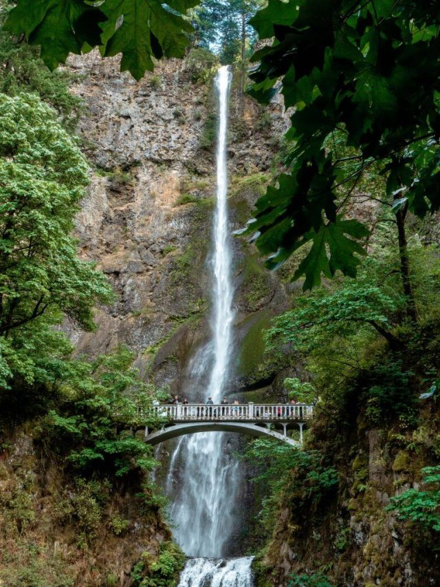 Famous Waterfall Hike Near Portland – Multnomah Falls