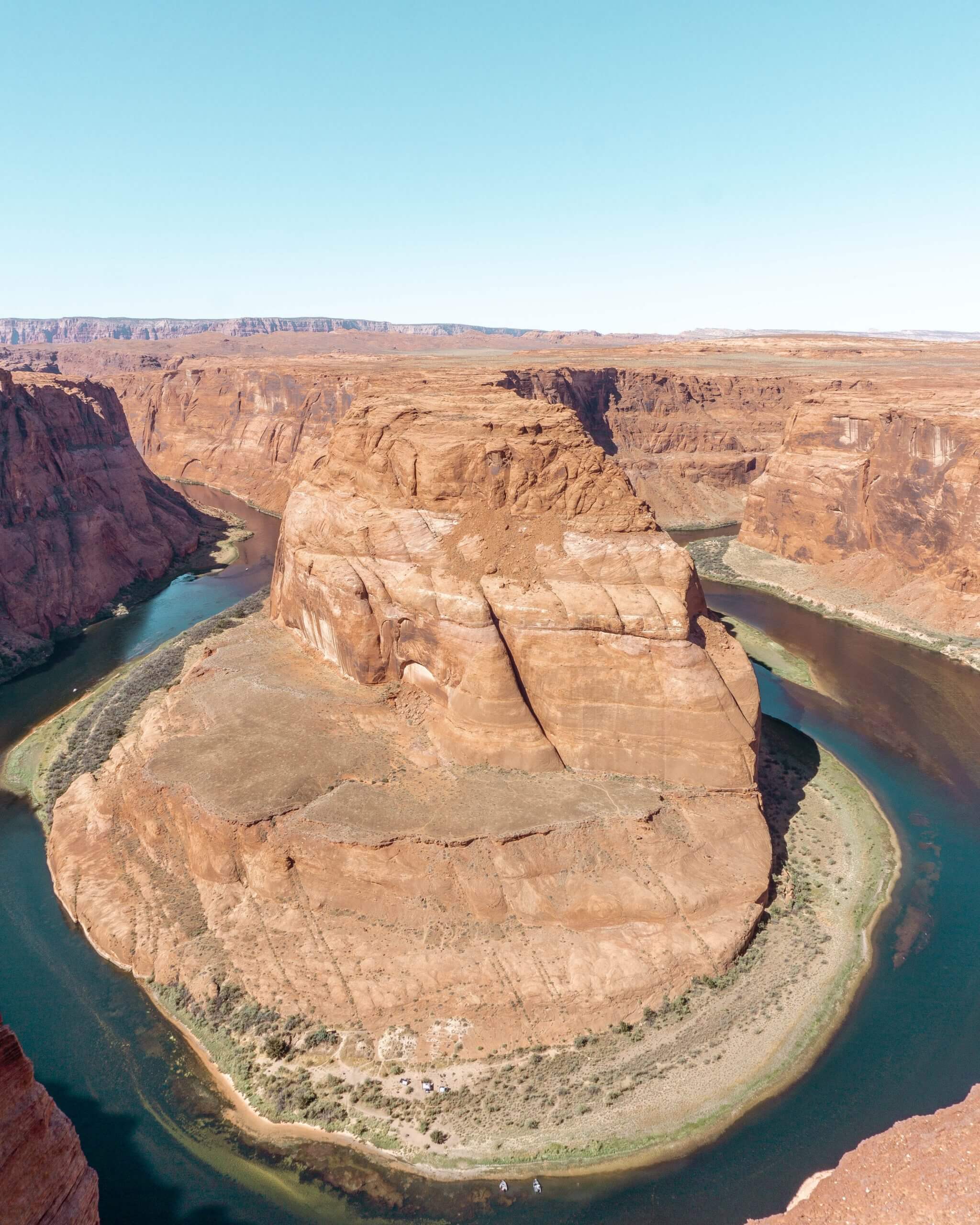Horseshoe Bend in Arizona.