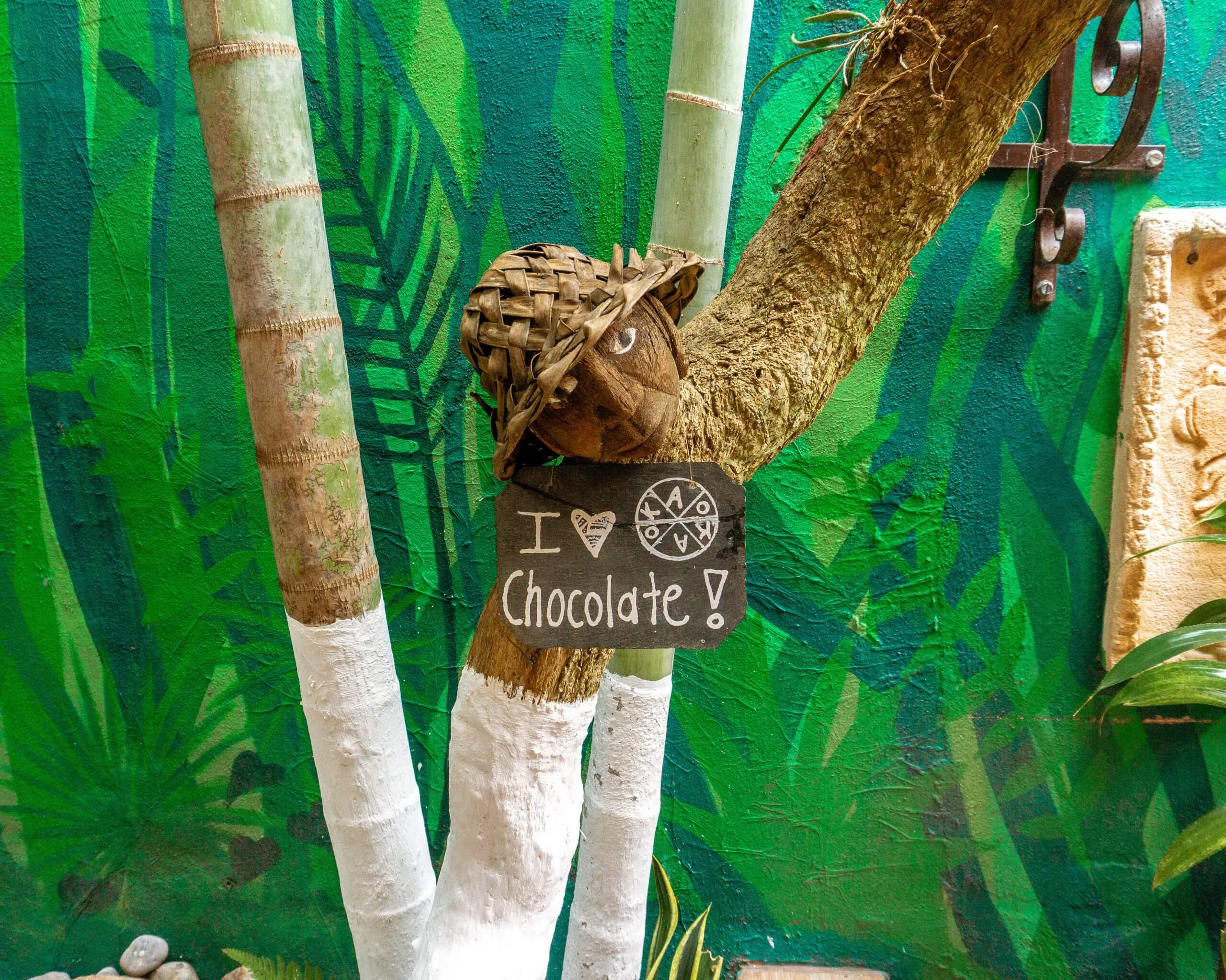 KaoKao Chocolate Factory in Cozumel.