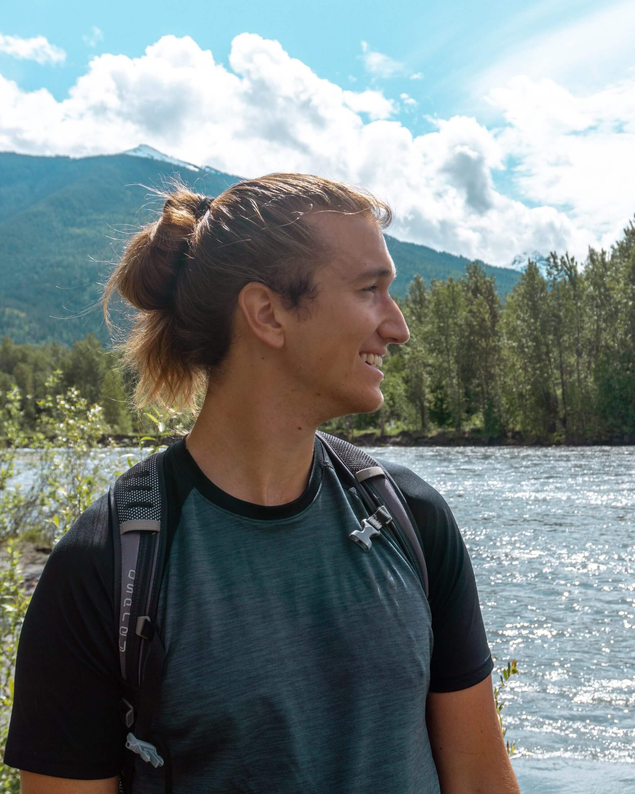 Dom by the river in Revelstoke.