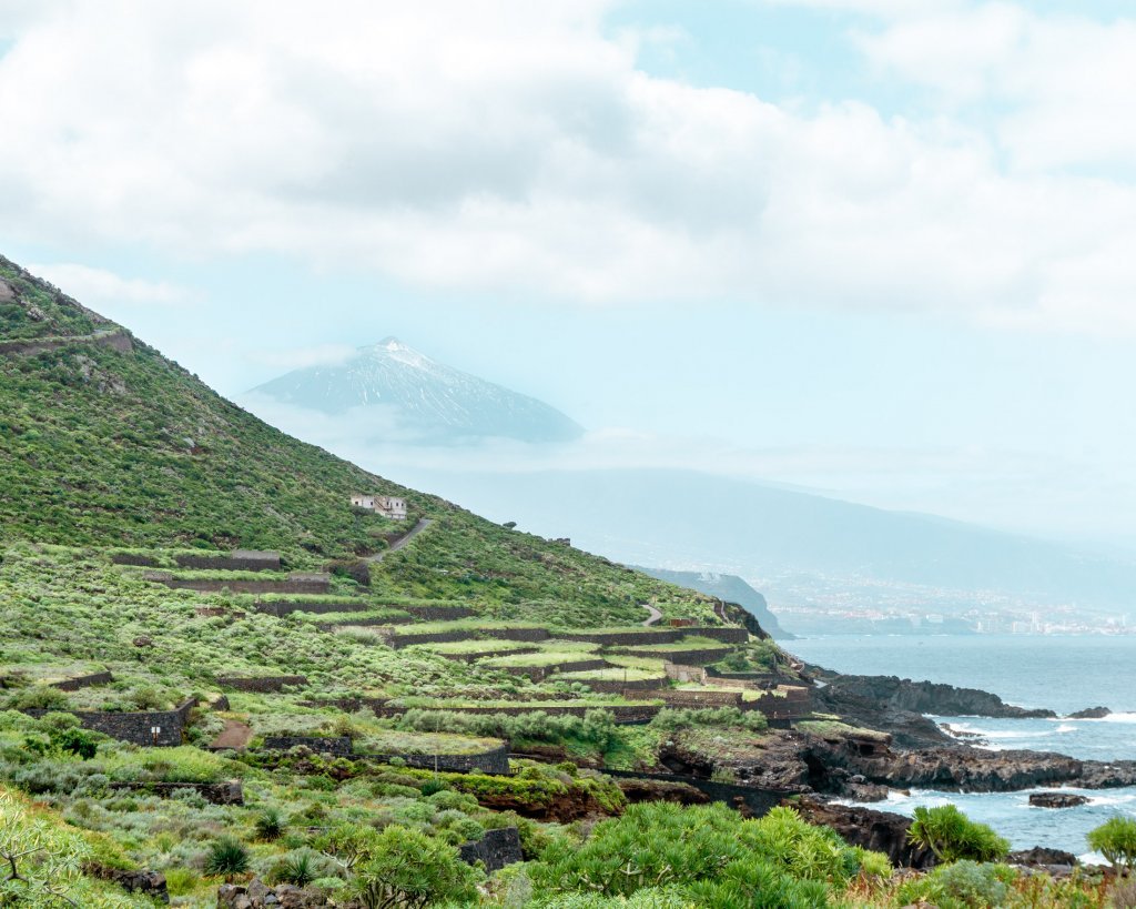 Views of Mt Teide in Tenerife.
