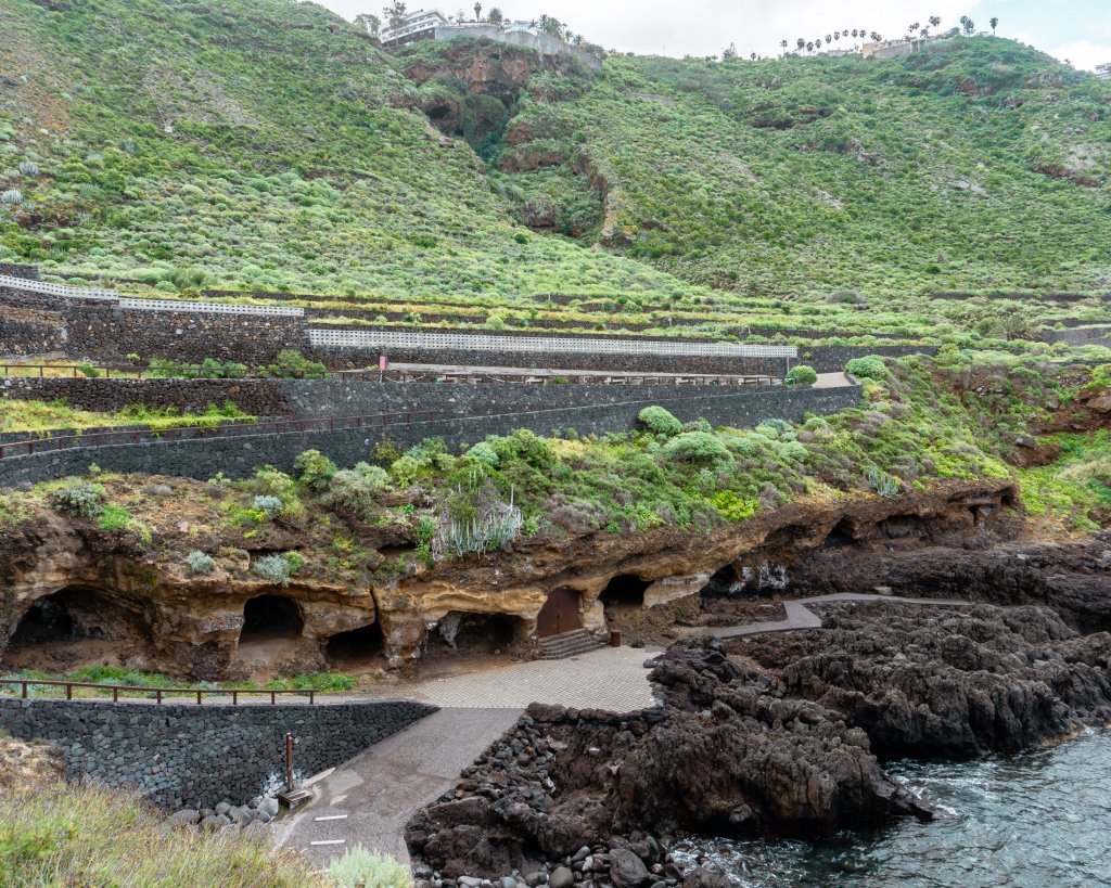 El Sauzal coast in Tenerife.