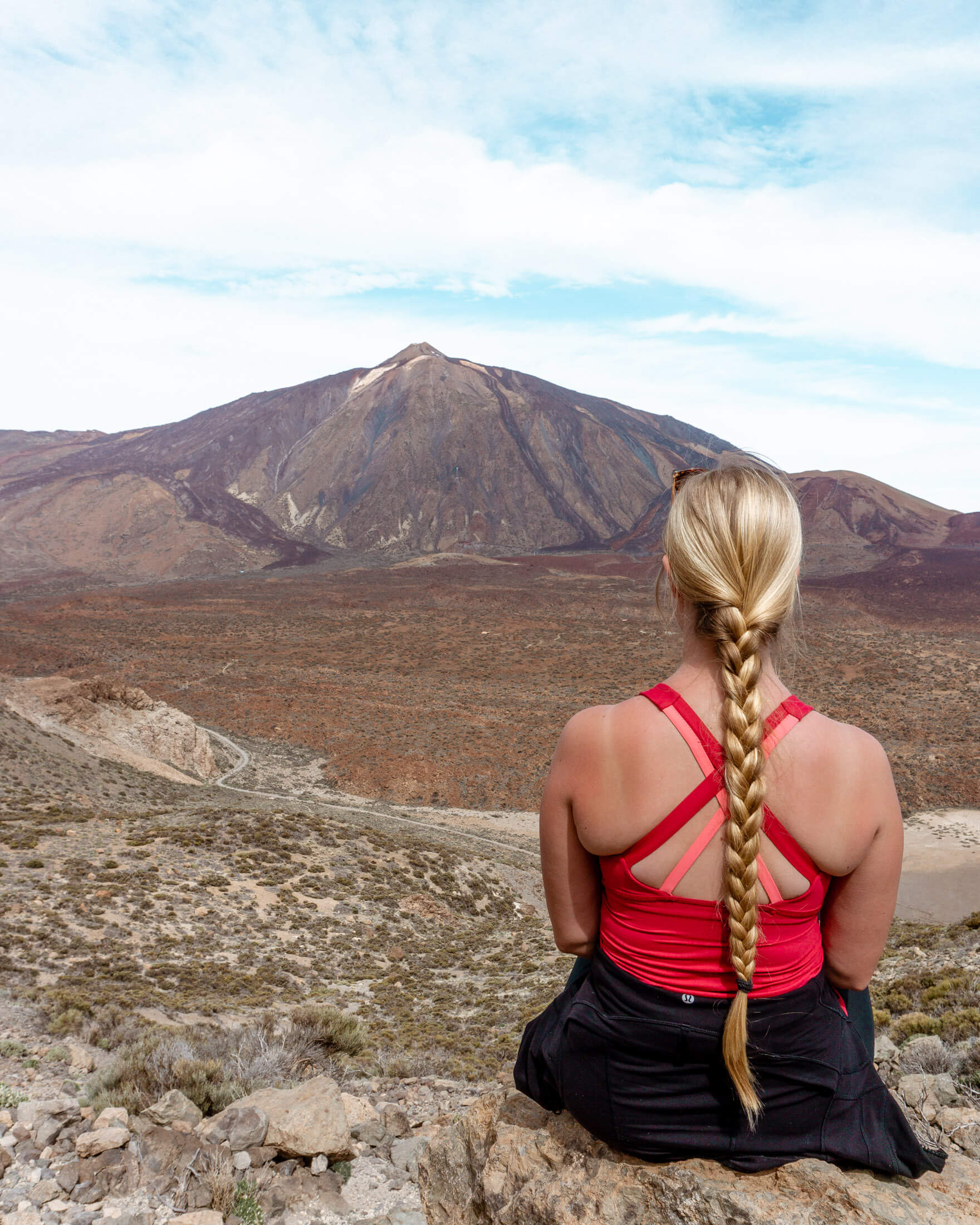A gorgeous hiking trail in Tenerife.