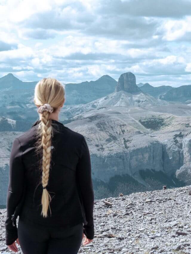 Hike Black Rock Mountain in Alberta Story