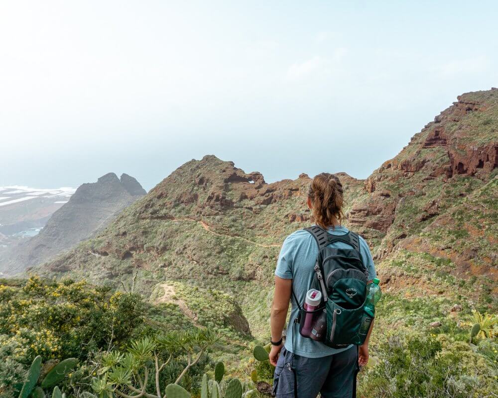 Amazing views of the Anaga National Forest in Tenerife.