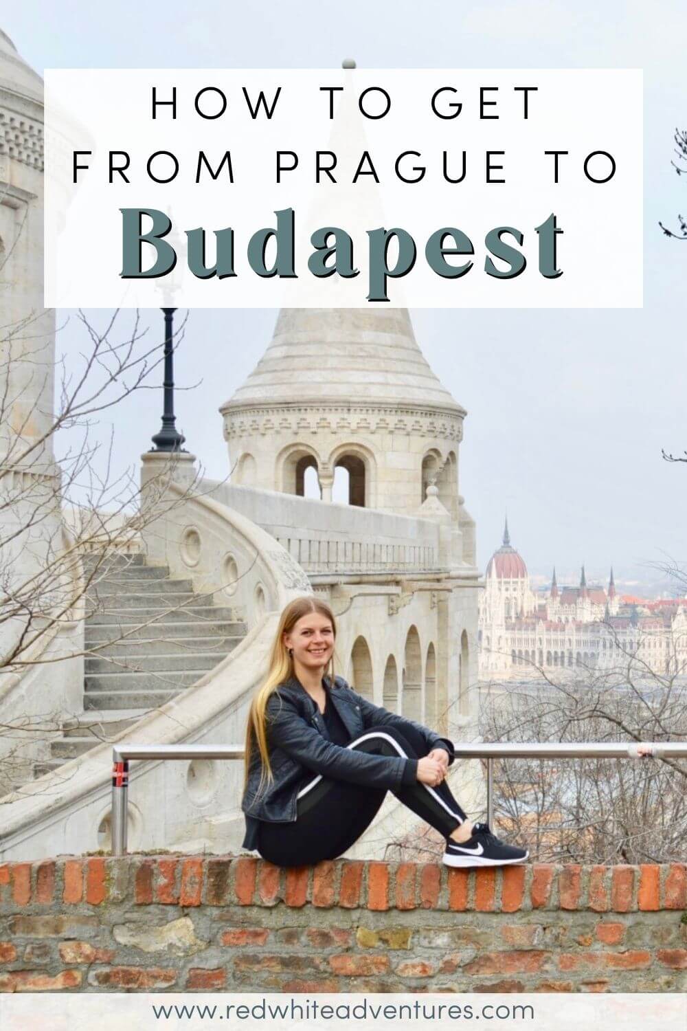 Prague to Budapest Pin for Pinterest.