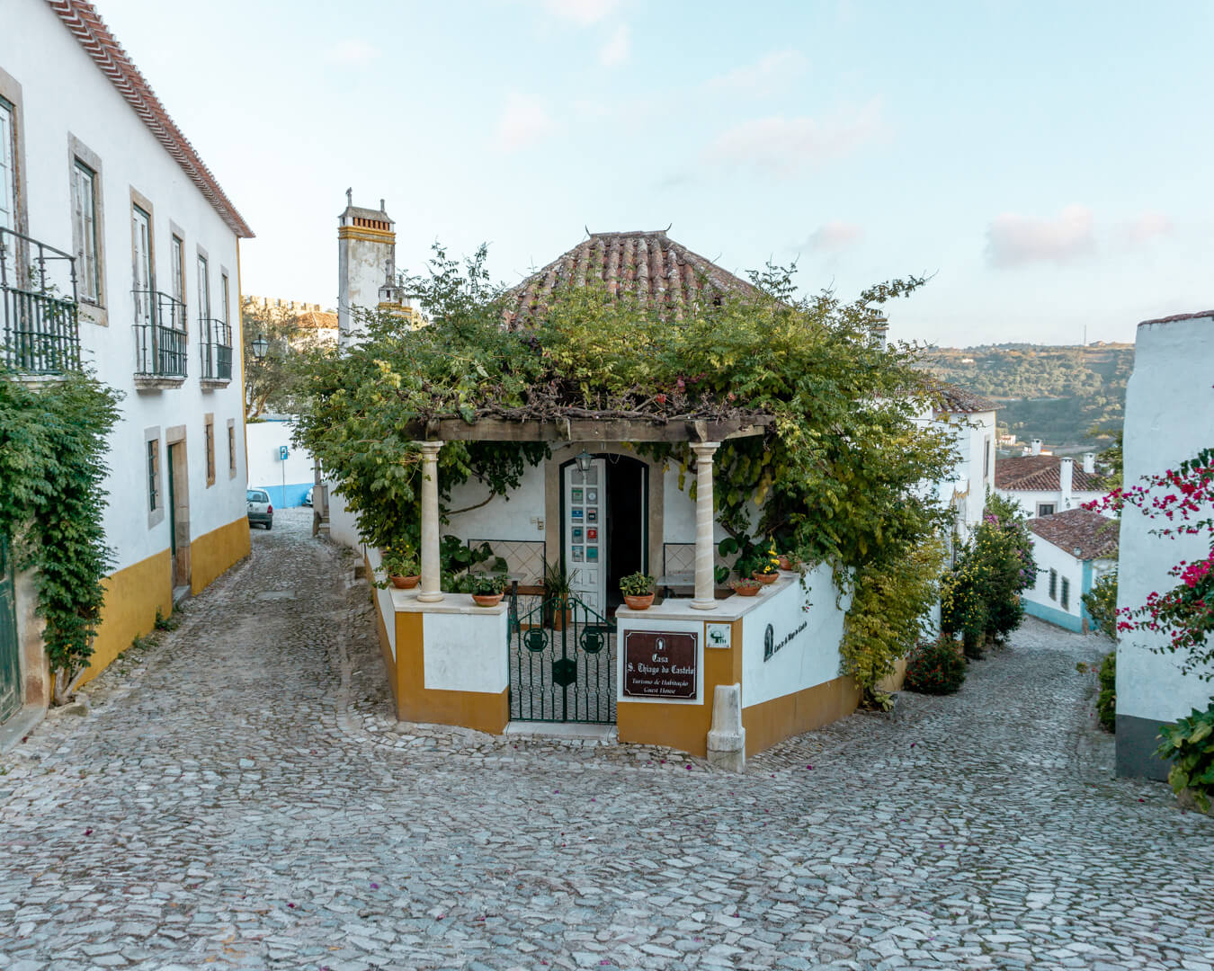 Picture of Casa de S. Thiago do Castelo in Óbidos, Portugal.