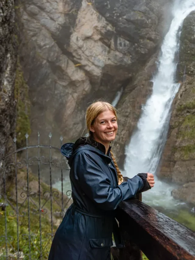 Hiking to The Beautiful Savica Waterfall From Bohinj