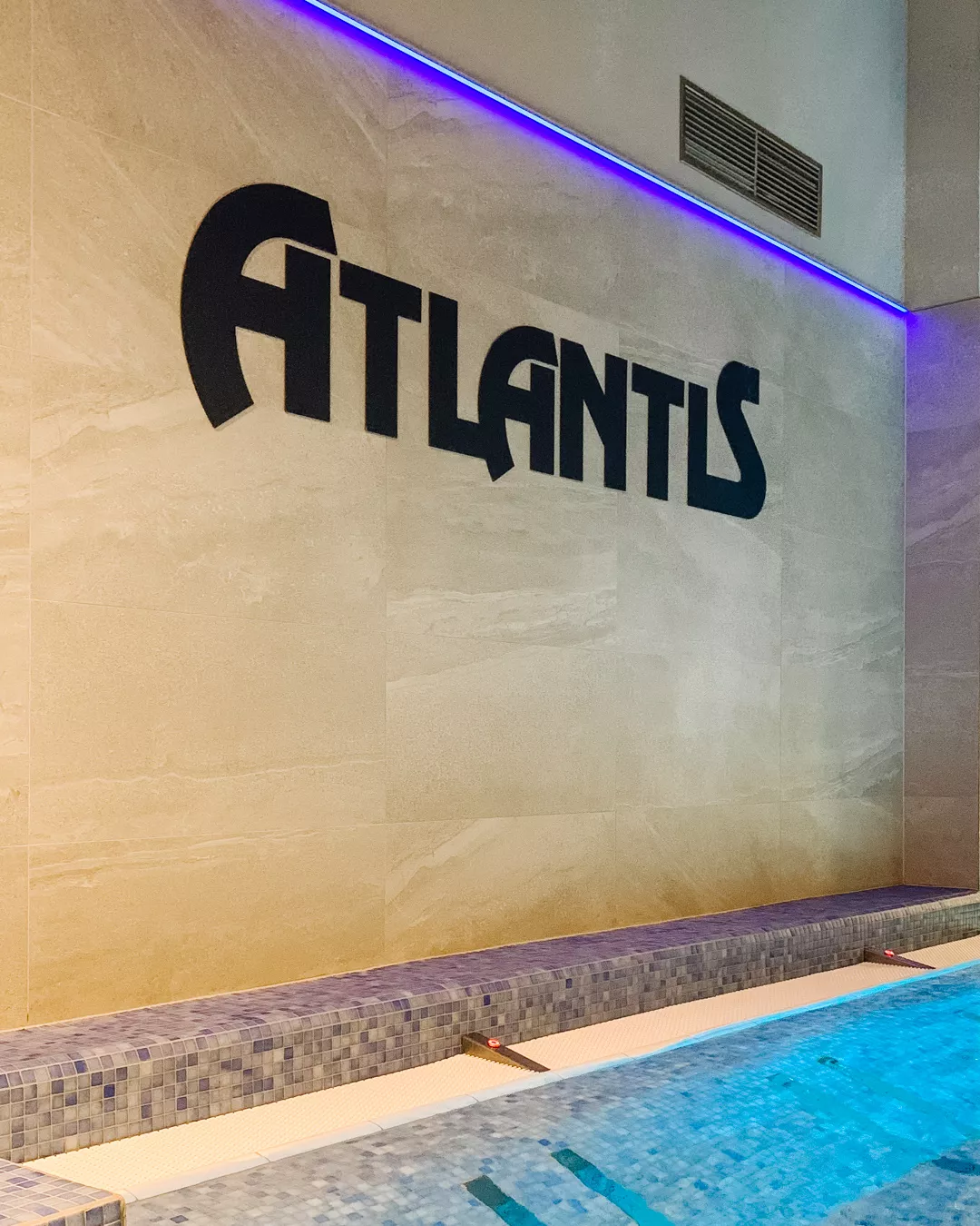 Outside of Hotel Atlantis!