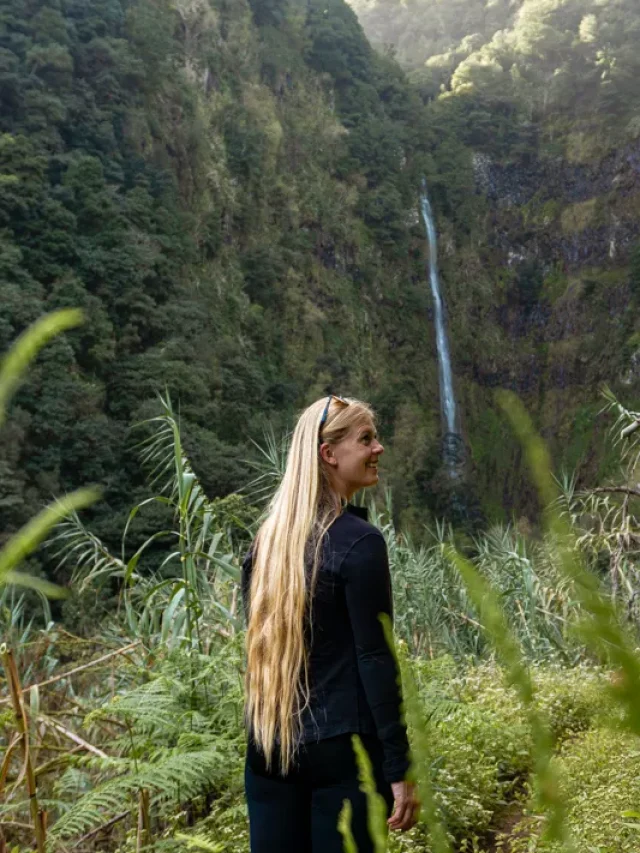 Hiking to the Hidden Waterfall of Cascata Agua d’Alto