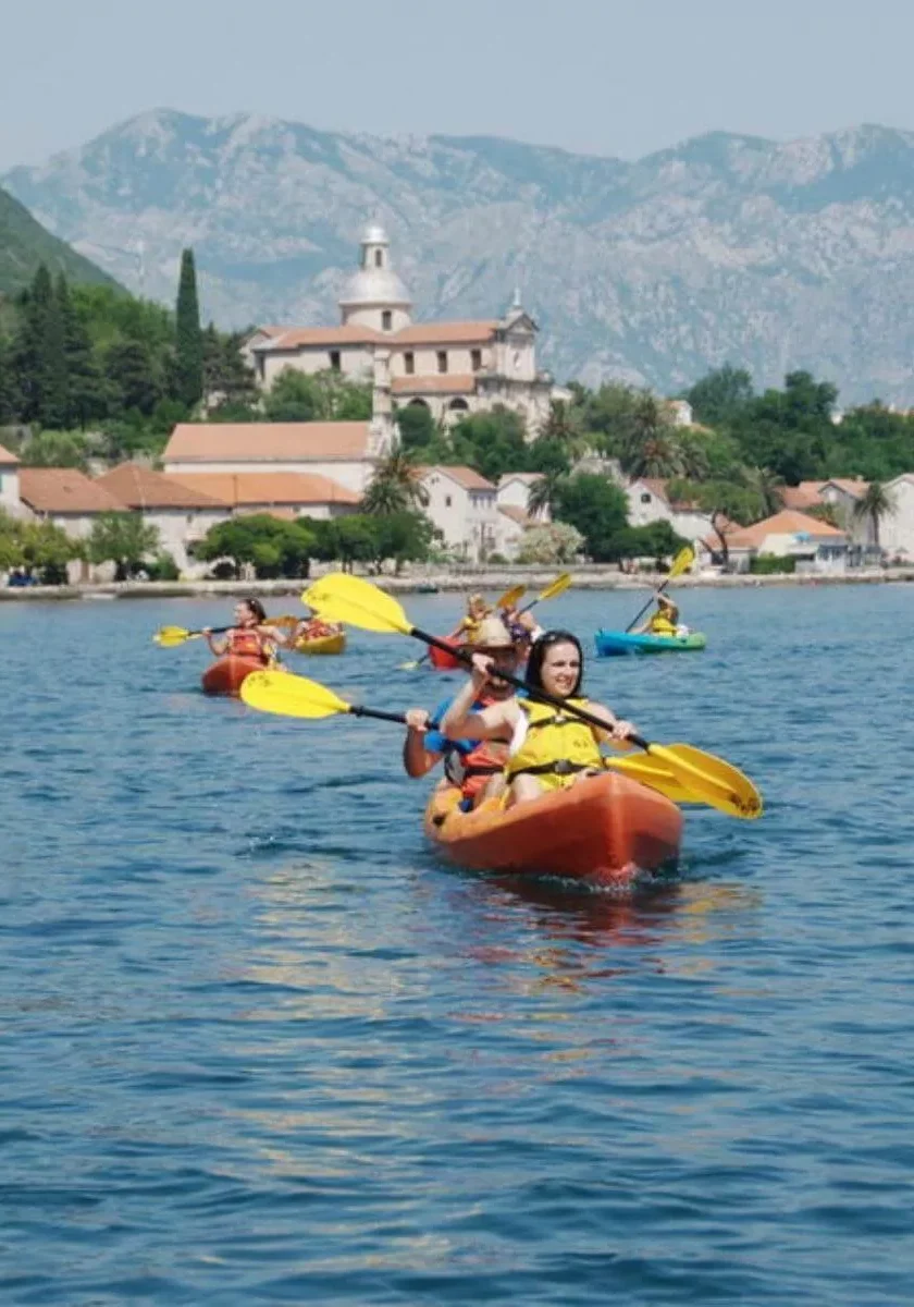 Kayaking in Kotor Montenegro