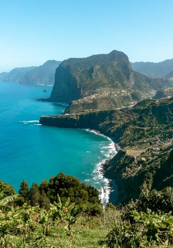 Stunning view of the eastern coast of Madeira!