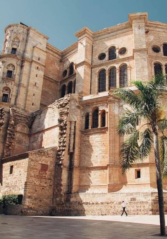Gorgeous Cathedral in Malaga, Spain.