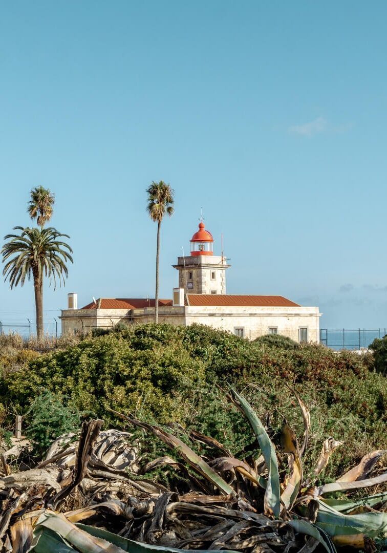 Picture of the Ponta de Piedade light house in Lagos