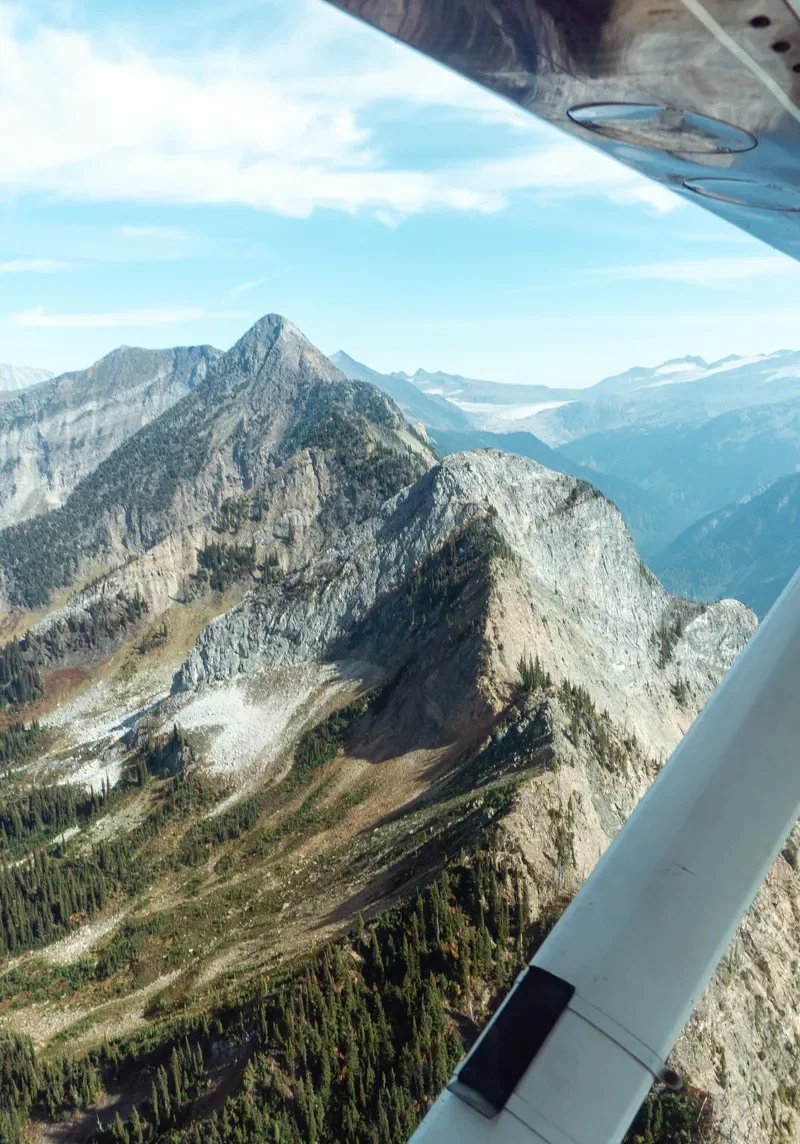 Awesome mountain tops near Revelstoke, BC!
