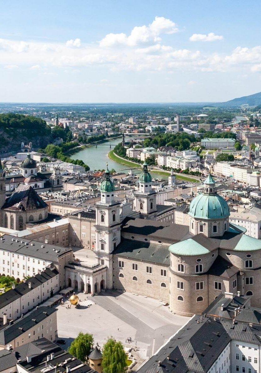 View of Salzburg Austria