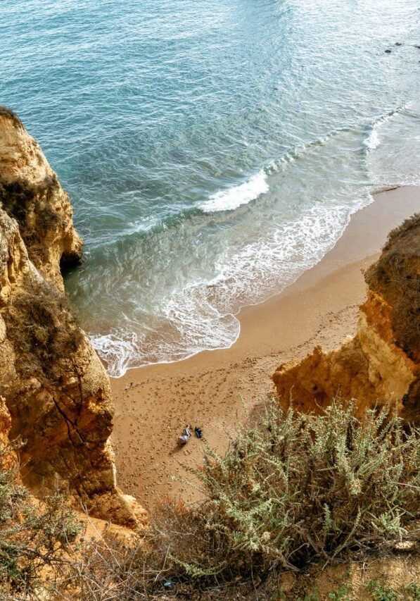 Beautiful beach near Lagos.