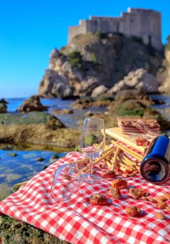 Photo from a wine tasting experience in Dubrovnik.